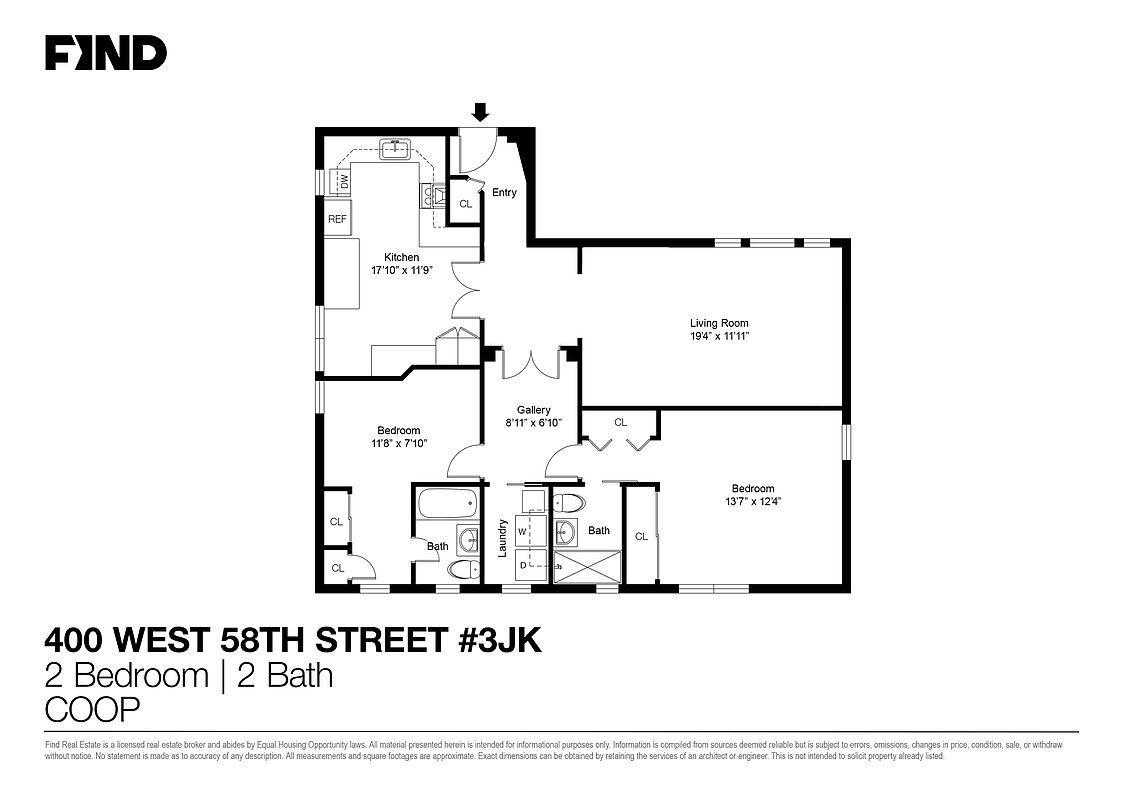 400 West 58th Street 3-JK Clinton New York NY 10019