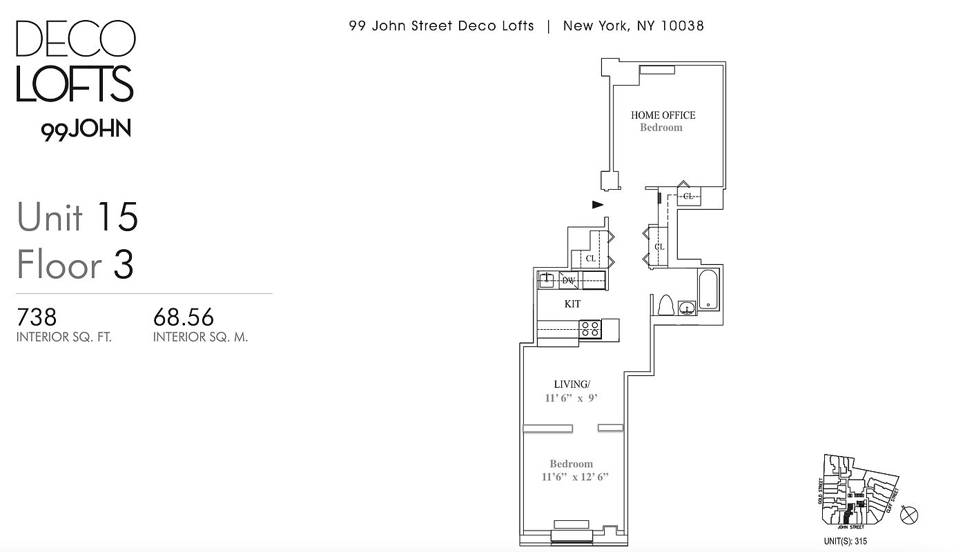 99 John Street 315 Seaport District New York NY 10038