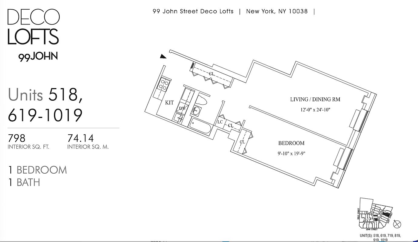 99 John Street 619 Seaport District New York NY 10038